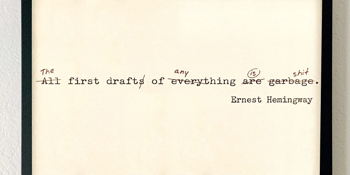 Why I Write