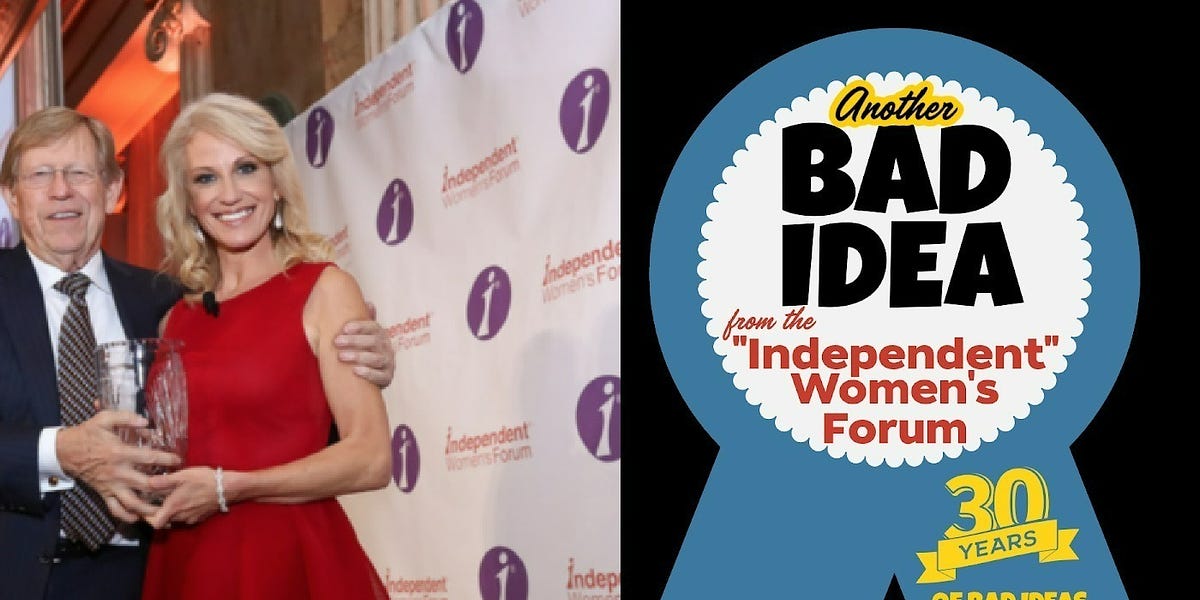 30 Years of Bad Ideas: The Independent Women's Forum Brags about