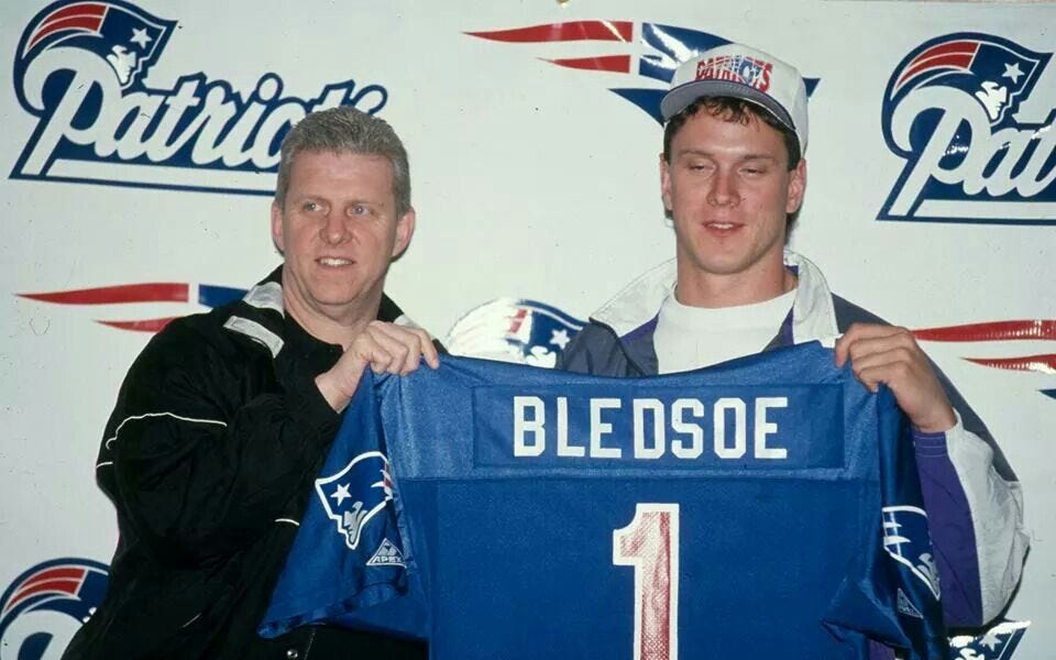 Drew Bledsoe recalls being drafted when the Patriots were 'the fourth  sports team in town'