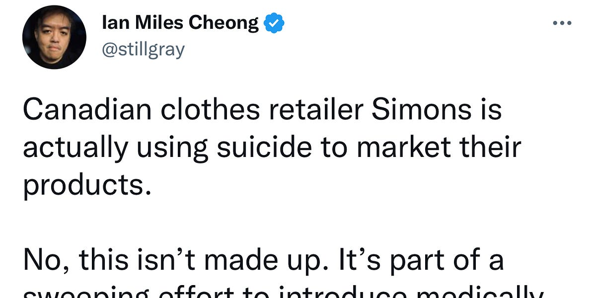 Pushing Suicide in Canada-Let’s see the lawmakers who are TRYING TO LEGALIZE child murder, apply for MAiD THEMSELVES!