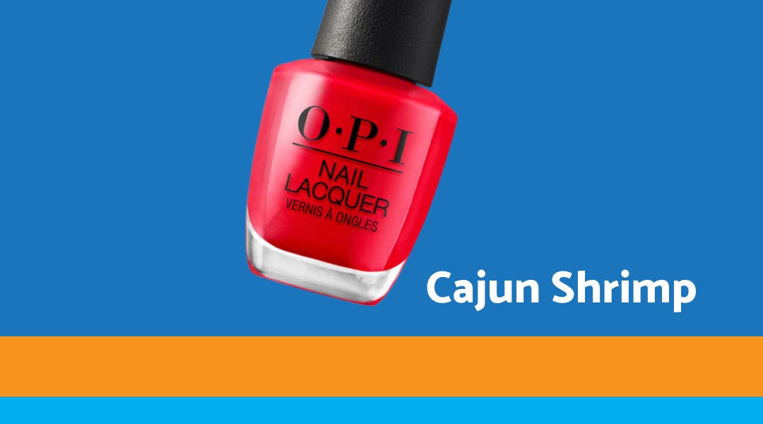 OPI Gel Color - Cajun Shrimp - Hollywood Nails Supply UK