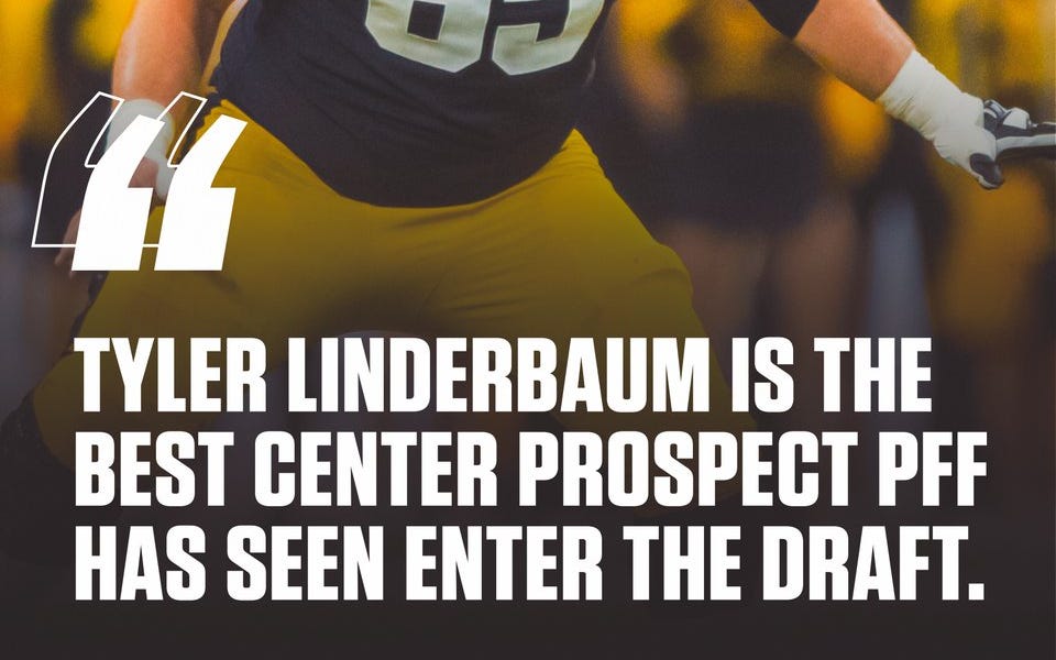 Iowa Football: Tyler Linderbaum rated as top-5 interior blocker