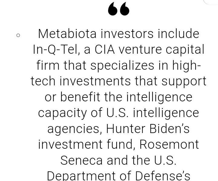Metabiota, Ukraine, and the CIA