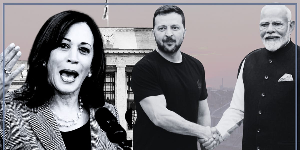 PM Modi Peace Role, Harris' Tax Hikes & Trade Wars