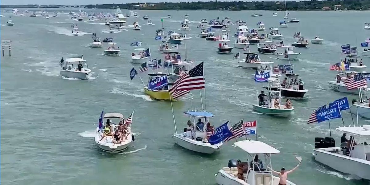 BIGGEST TRUMP BOAT PARADE IN HISTORY Comes to Jupiter, Florida This Sunday!