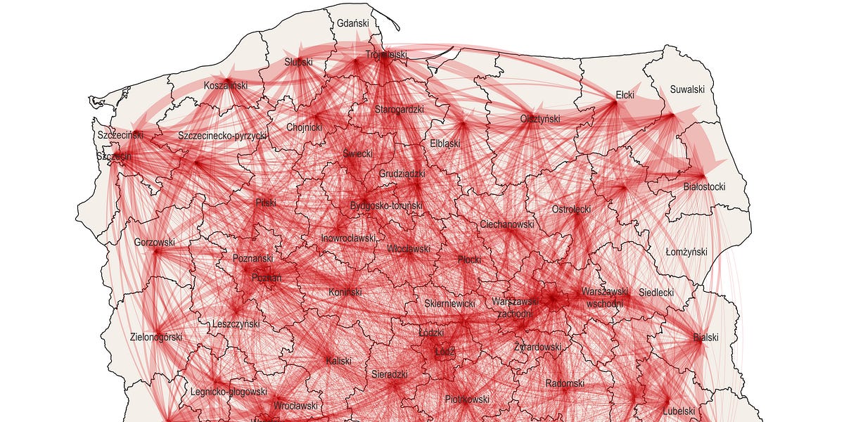 Międzyregionalni znajomi, a raczej gdzie kto wyjechał na studia lub za pracą