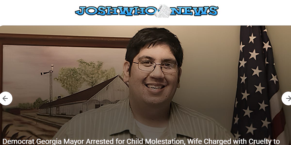 🚨Dem Ga. Mayor Arrested for Raping, Molestation, Torture, to White Children, Wife Charged with Cruelty to Children🙄