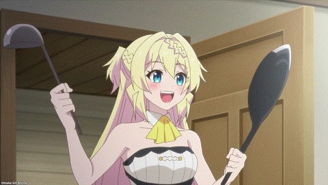 Slime Taoshite 300-nen S2 - Episode 1 - Azusa Bangs Frying Pan