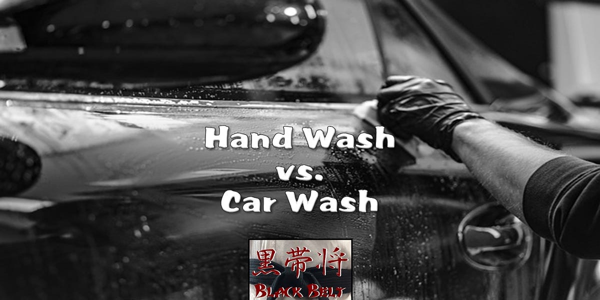 Hand Wash vs. Car Wash