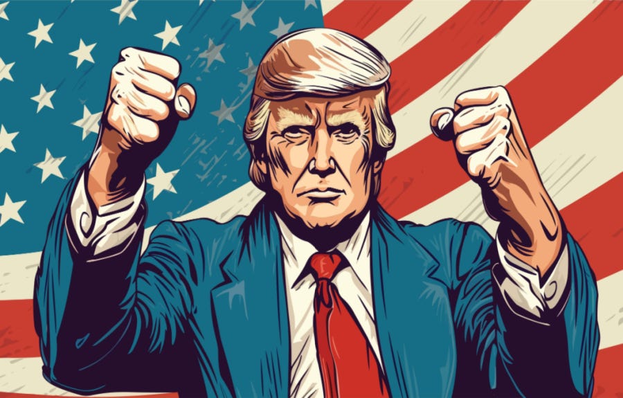 Wall Street Pulls Back as Trump Rings NYSE Opening Bell, Celebrates Time Magazine Cover