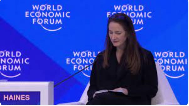 Leake: "Director Haines @ODNIgov is a Davos Woman. Could it be that she doesn’t obey Congress becaus...
