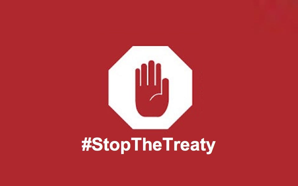 NEW unedited draft "Bureau's Text" of the proposed "Pandemic Treaty"