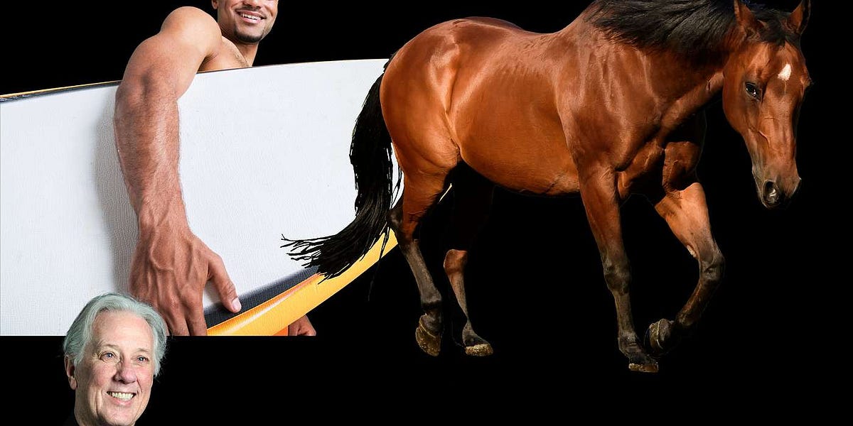 Surfing and Horses by Dave Stevens The 5 Club