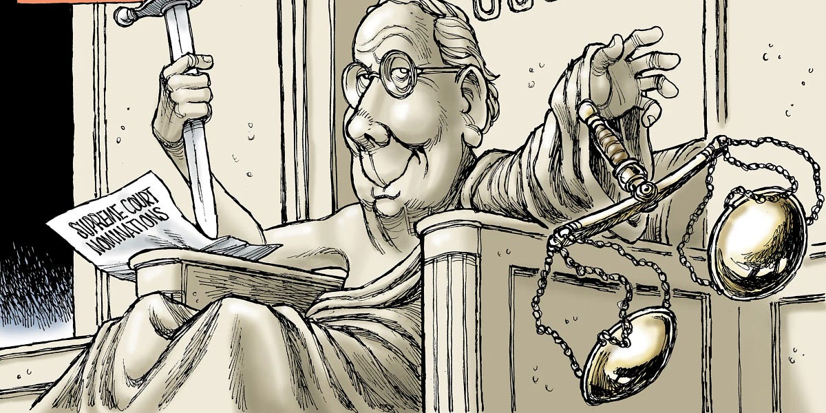 Editorial Cartoons About Brandeis' Supreme Court Nomination