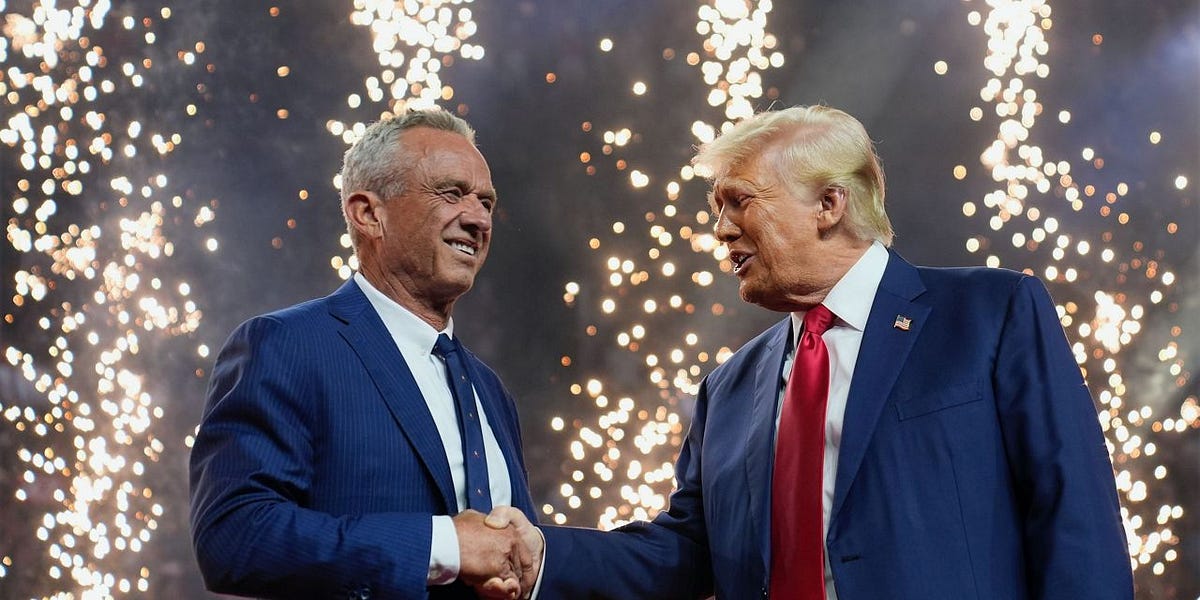 An American Hero: RFK Jr has finally gone all-in and joined the resistance