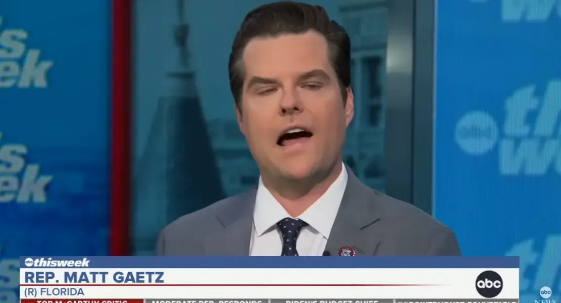 Ho Ho Ho, Merry Almost-Christmas, We May See That Matt Gaetz Report After All!