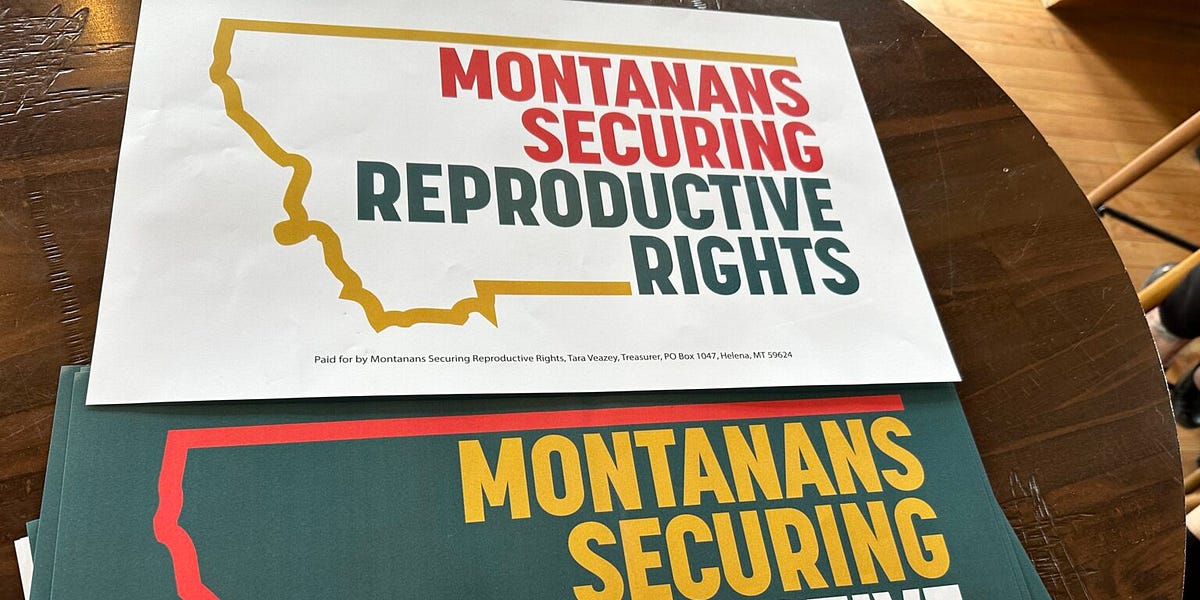 Montana Reproductive Rights Group Sues Secretary of State