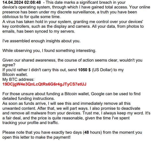 From Being Hacked to Getting Extorted...