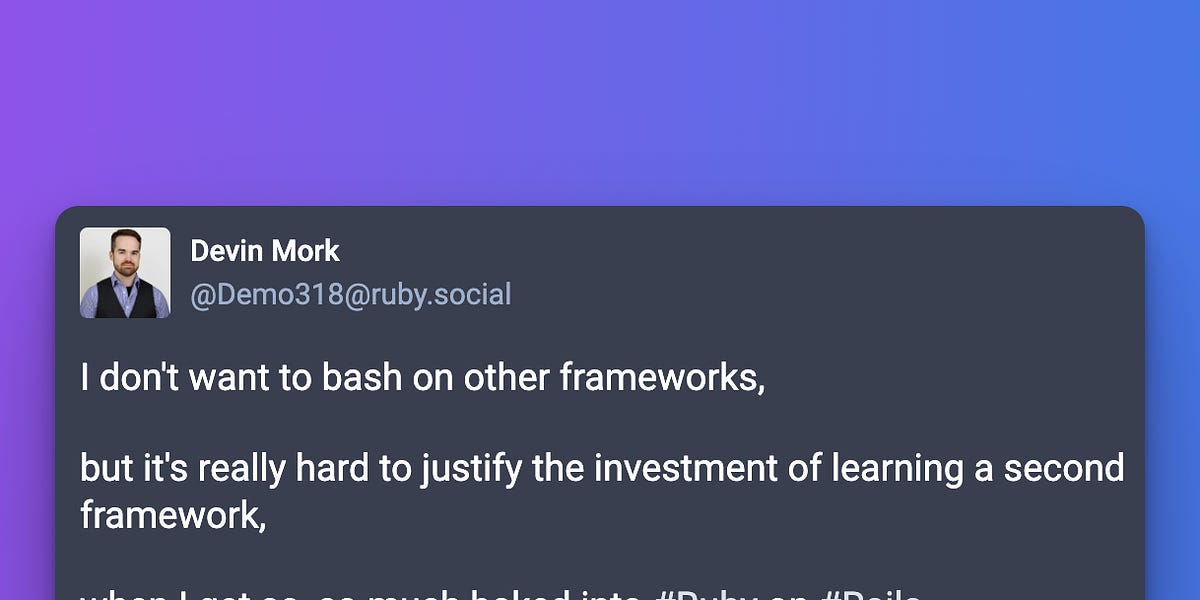 👉  Ruby On Rails shared that the documentation for ActiveModel is ready for community review at  [RF DOCS] Active Model Basics Documentation [ci-s