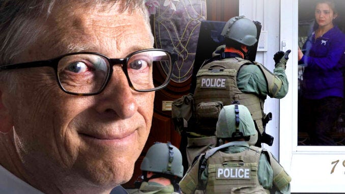 Bill Gates und die WHO fordern das Militär auf, Verweigerer des mRNA-Impfstoffs während einer Vogelgrippe-Pandemie zusammenzutreiben