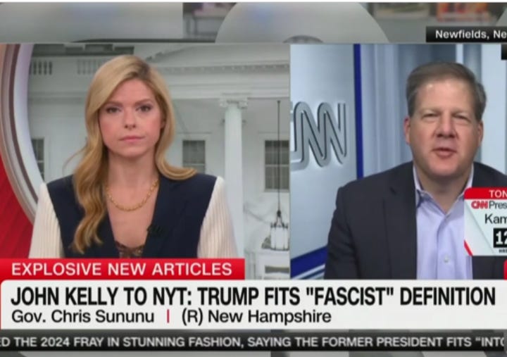 ‘It’s All About Results’ NH Governor Says He’s Sticking with Trump