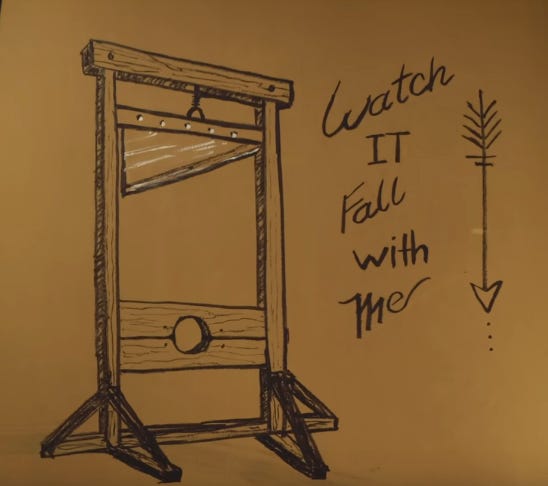 come, watch it fall with me