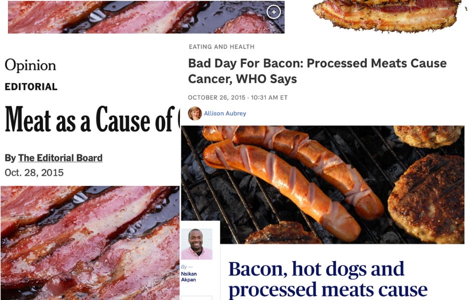 Do red and processed meats cause cancer? by Nina Teicholz