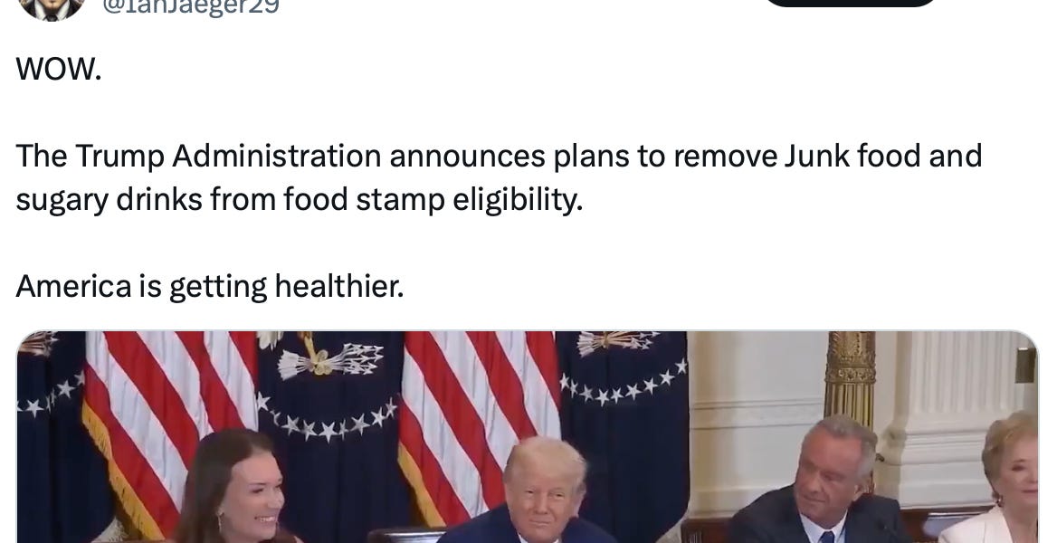 Trump Administration Cleans Up Abuse of Food Stamps Program