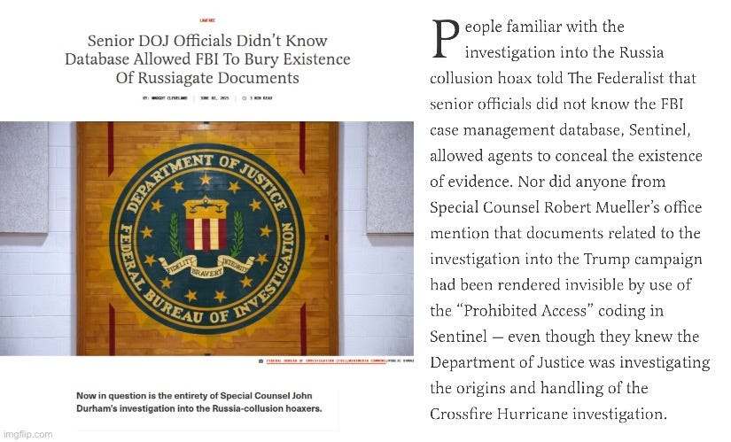 The Deep State Manipulated the FBI Case Management Database