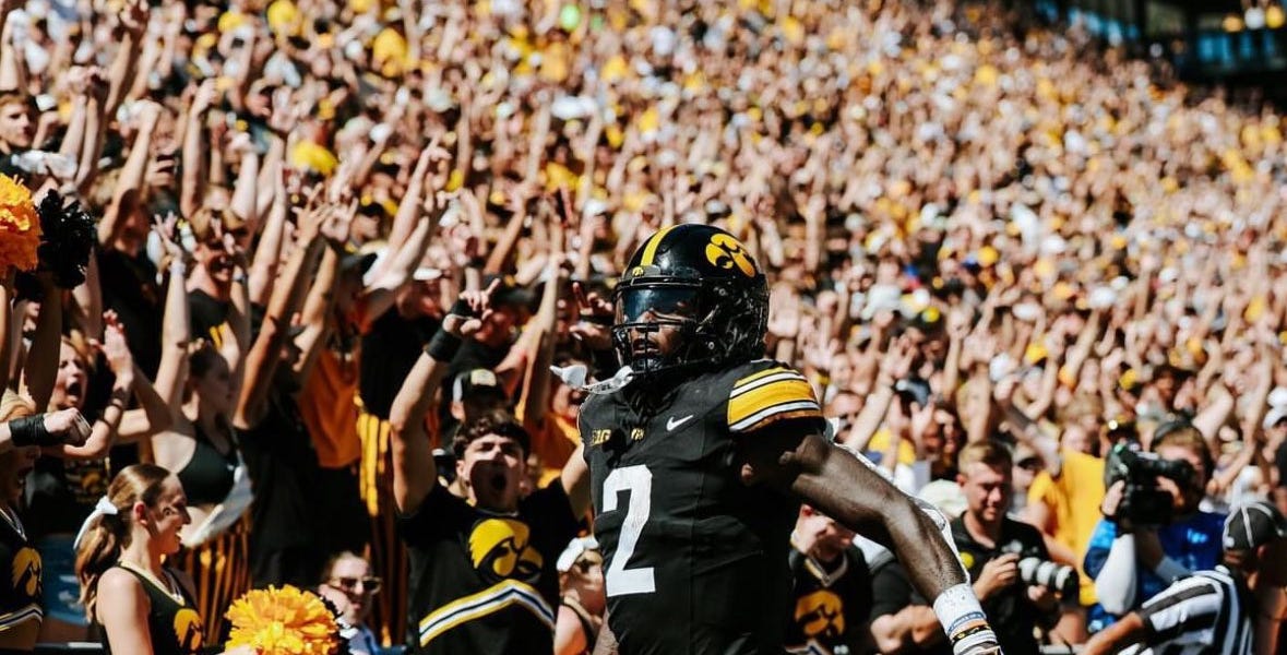 Iowa’s Kaleb Johnson vs. Washington 🎥 by Matt Saunders