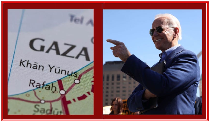 Bidens Red Lines are for You, Not Rafah