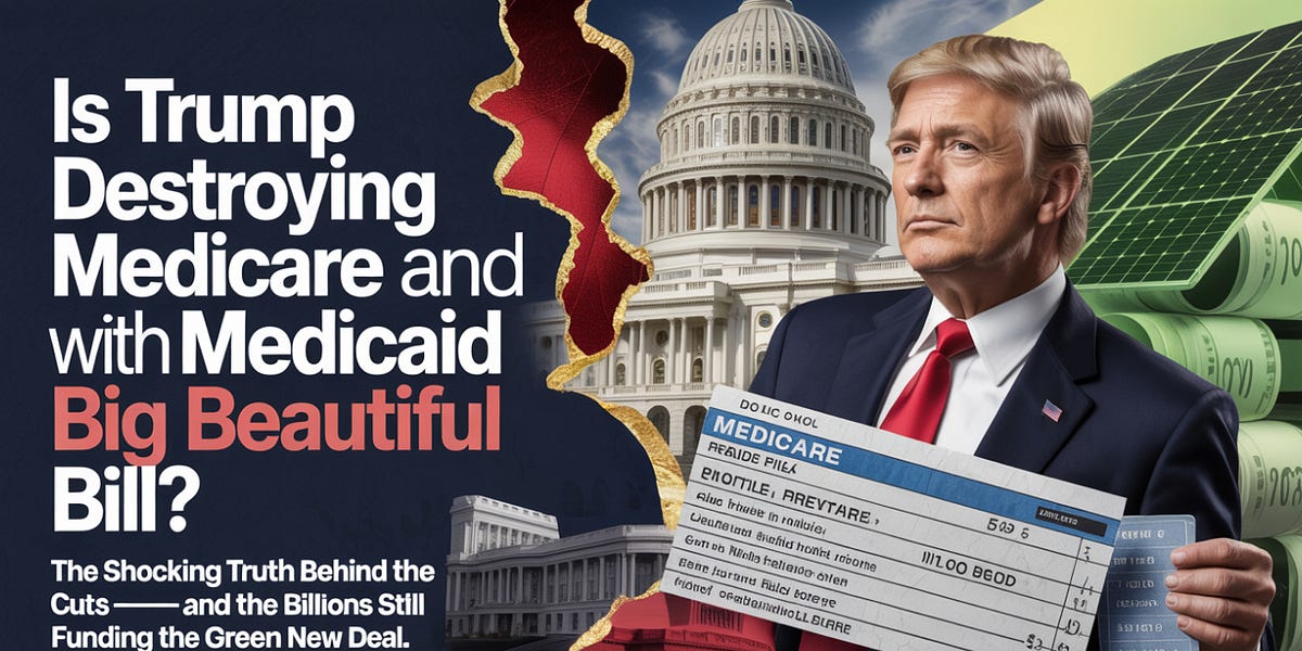 Is Trump Destroying Medicare and Medicaid with His Big Beautiful Bill?