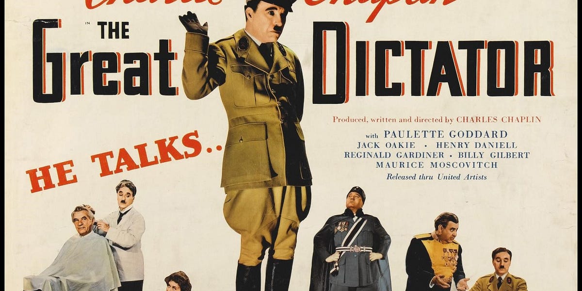 Wonkette Movie Night: The Great Dictator