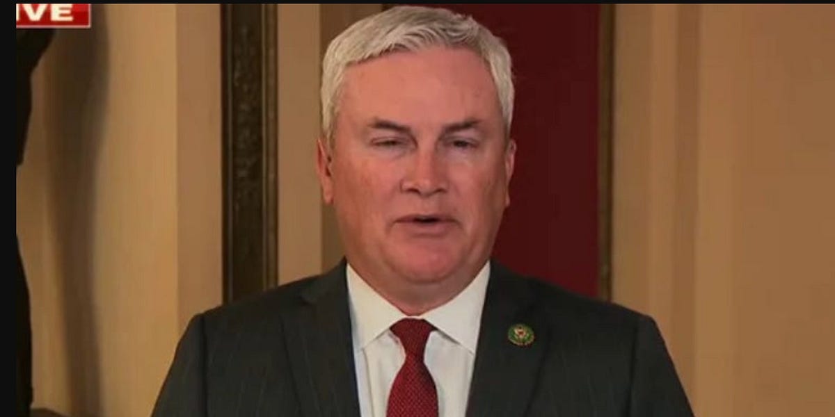 James Comer Pretty Sure Zelenskyy Just Stole Election For Kamala, GIVE IT BACK! YEW GIVE IT BACK!