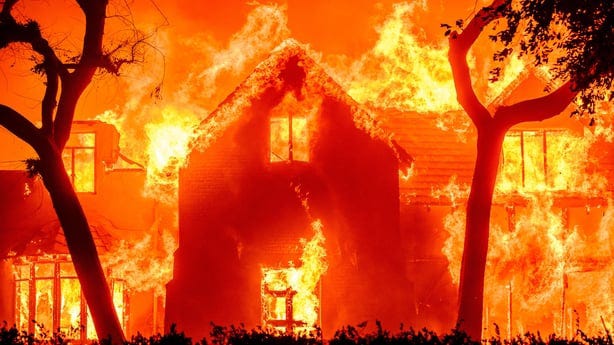 "'Climate Change' has been identified: it's a 28-YO man from Reseda in a black hoodie holding a lighter and some matches." — Peachy Keenan "'Climate Change' has been identified: it's a 28-YO man from Reseda in a black hoodie holding a lighter and some matches." — Peachy Keenan