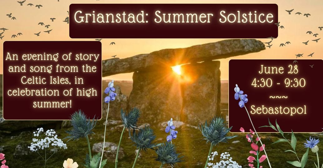 Grianstad Summer Solstice Today!