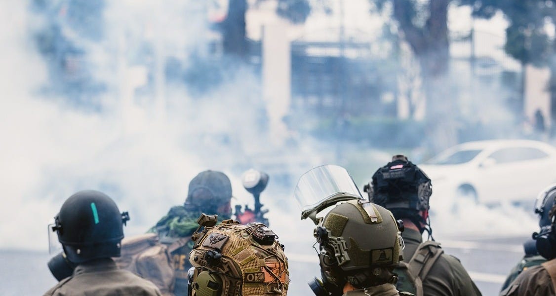 Los Angeles: Troops Respond & a US Senator is Handcuffed