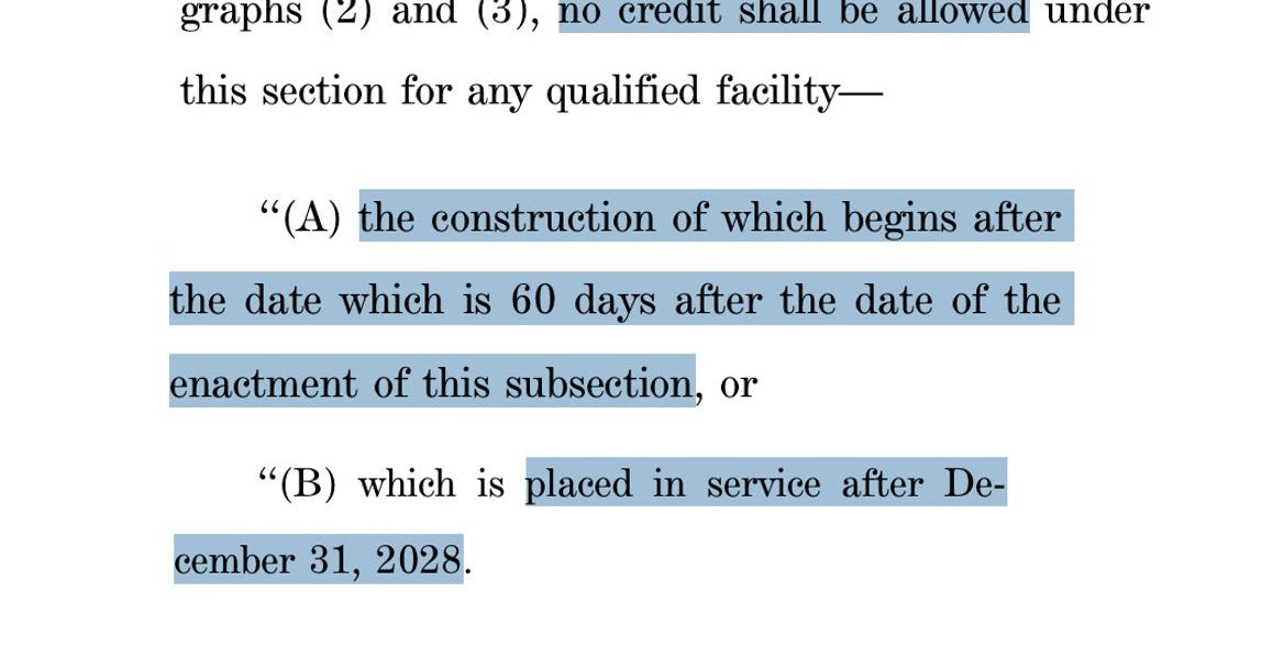 Victory for energy freedom: the House (finally) limits IRA subsidies