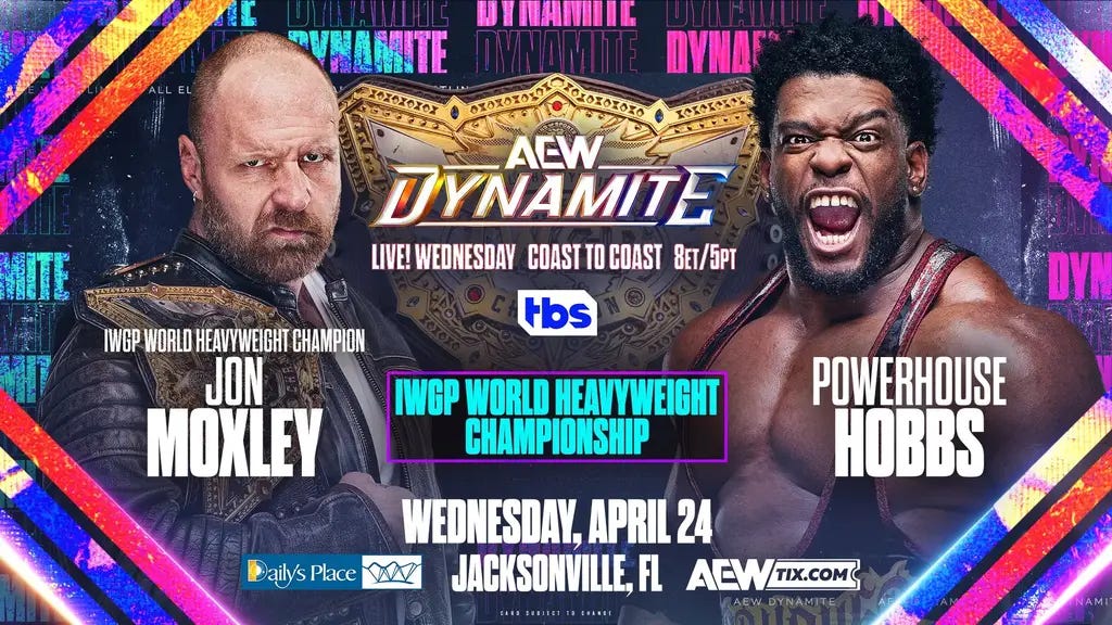 Review: AEW Dynamite (4-24-2024) - Tape Machines Are Rolling