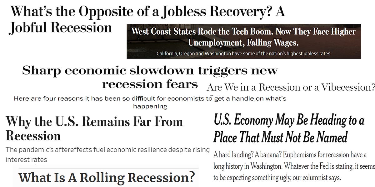 Opinion  Did We Really Dodge a Recession? - The New York Times