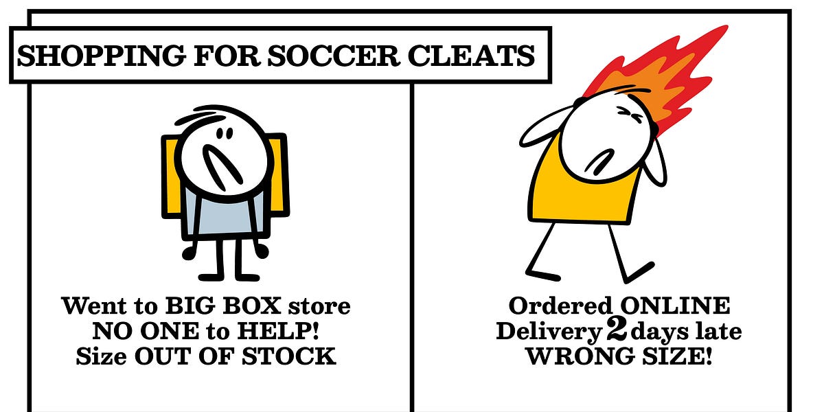 Convincing Sports Gear Shoppers to Shop Locally.