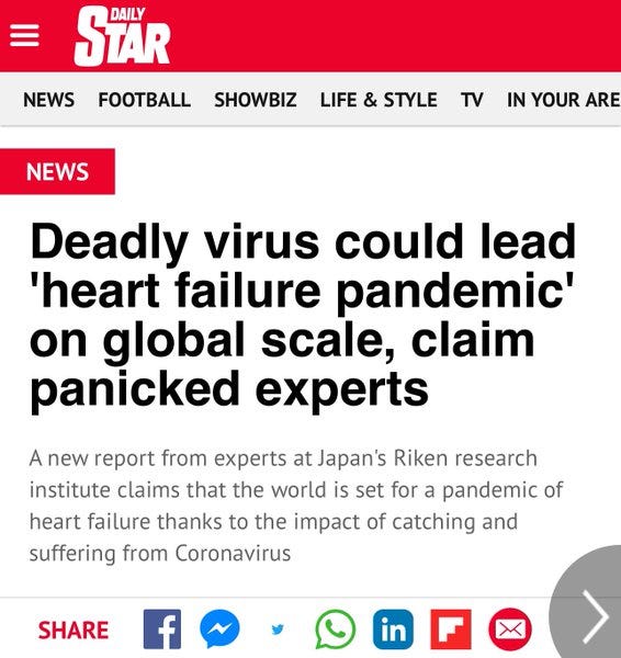 Experts Claim 'Heart Failure Pandemic' On Its Way
