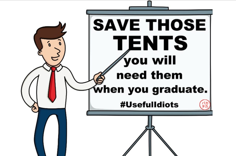 Friday Funnies: Tent University