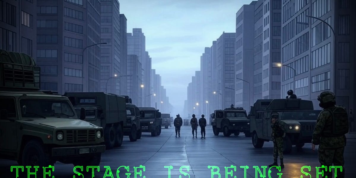 The Stage Is Being Set