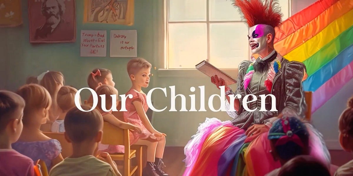 Behold, The Terrible AI Cartoon That Explains The World As MAGA Sees It