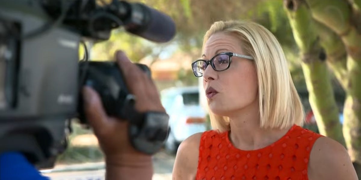 Kyrsten Sinema Riding On A Private Jet Plane And You Paid For It!