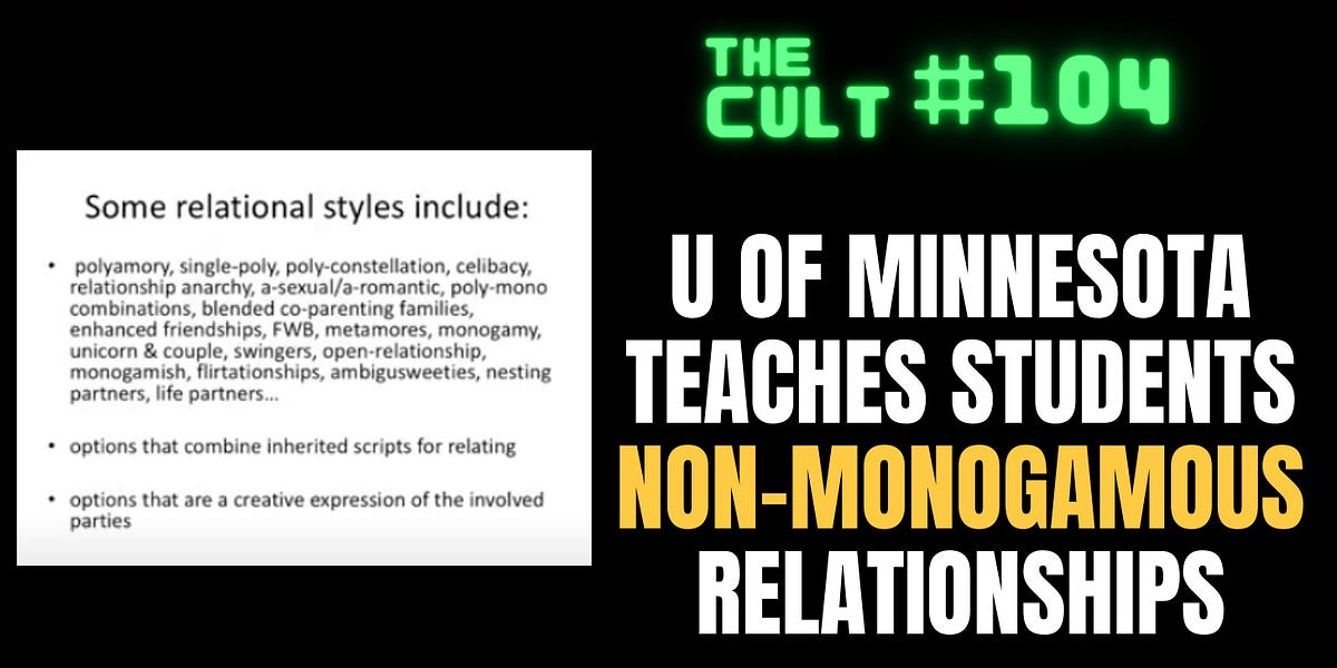 The Cult #104: University of Minnesota Teaches Non-Monogamous Relationships