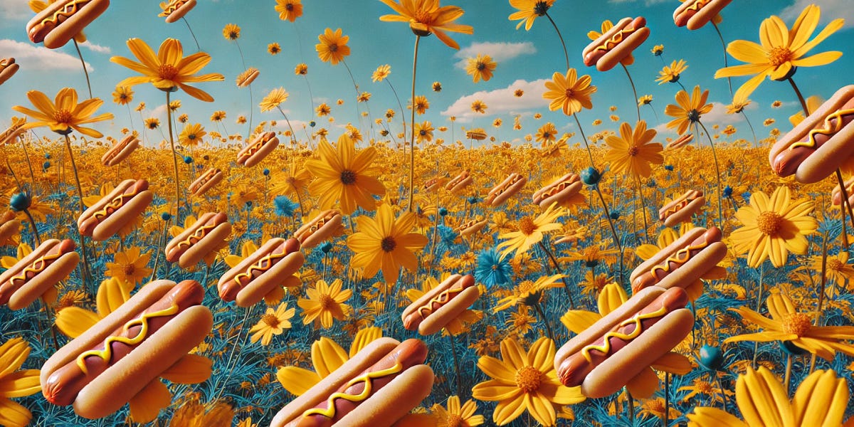 Finding Flowers and Sausages in Life