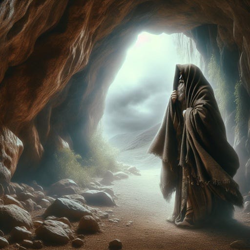 Into the Cave Elijah's Descent, Despair, and the Search for Meaning