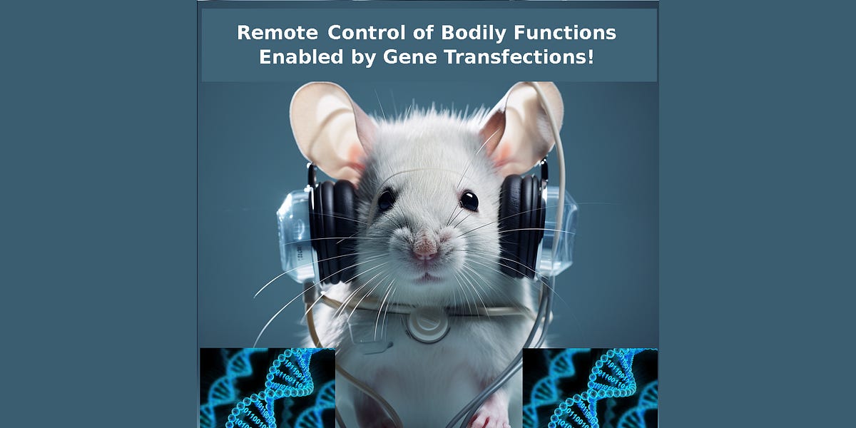 Remote Control of Bodily Functions Can Be Enabled by Transgenic DNA Modifications